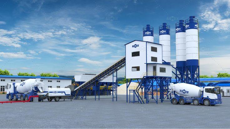 120 tph concrete batching plant