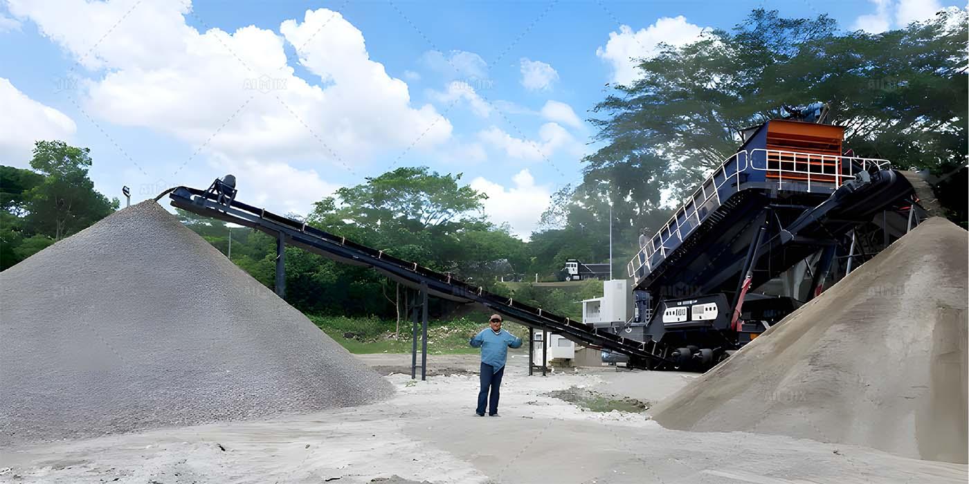 150tph mobile cone crusher plant in honduras