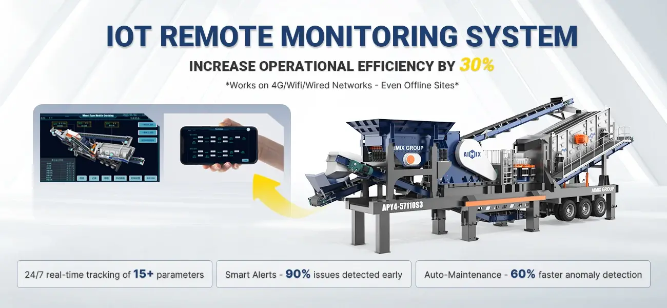 Advanced technologies used in our mobile crushing plant beneficial to indonesian projects
