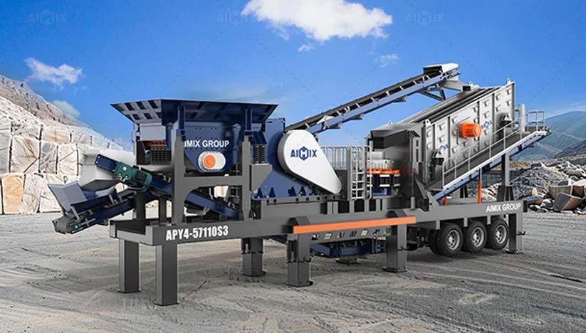 Apy4 mobile combined crusher plant
